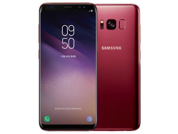 Samsung Galaxy S8 Bordo Kırmızı