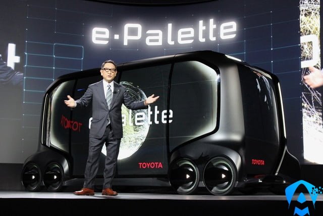 Toyota E-Palette CES 2018