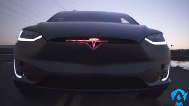 Tesla Model X KITT Edition