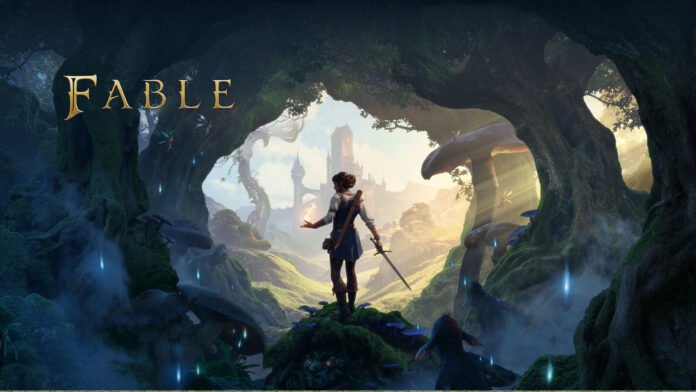 Fable oyunundan orman ve kale manzaralı resmi Xbox görseli
