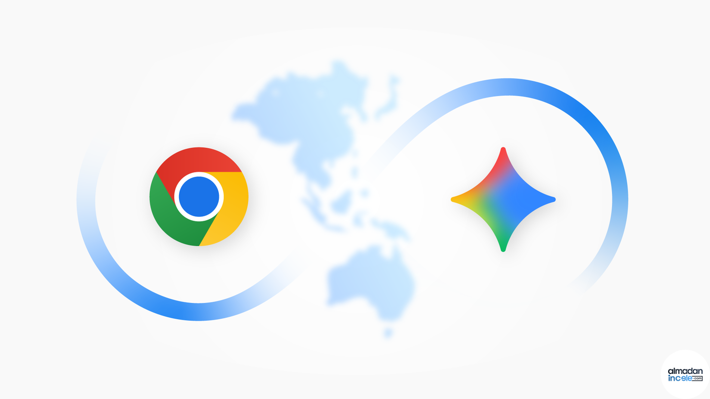 Google Chrome içinde Gemini yapay zeka yardımcısı görseli