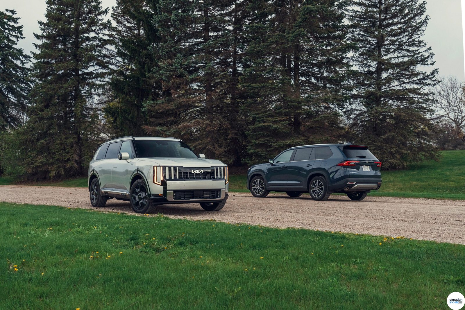 Kia Telluride Hybrid ve Toyota Grand Highlander Hybrid karşılaştırması