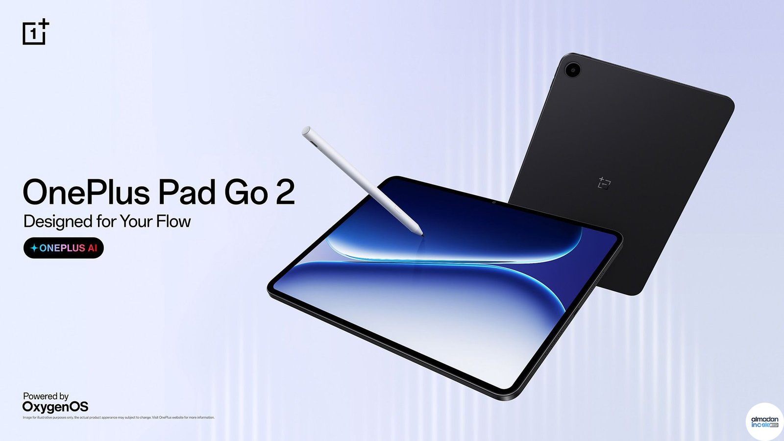 OnePlus Pad Go 2 Android tablet ürün görseli
