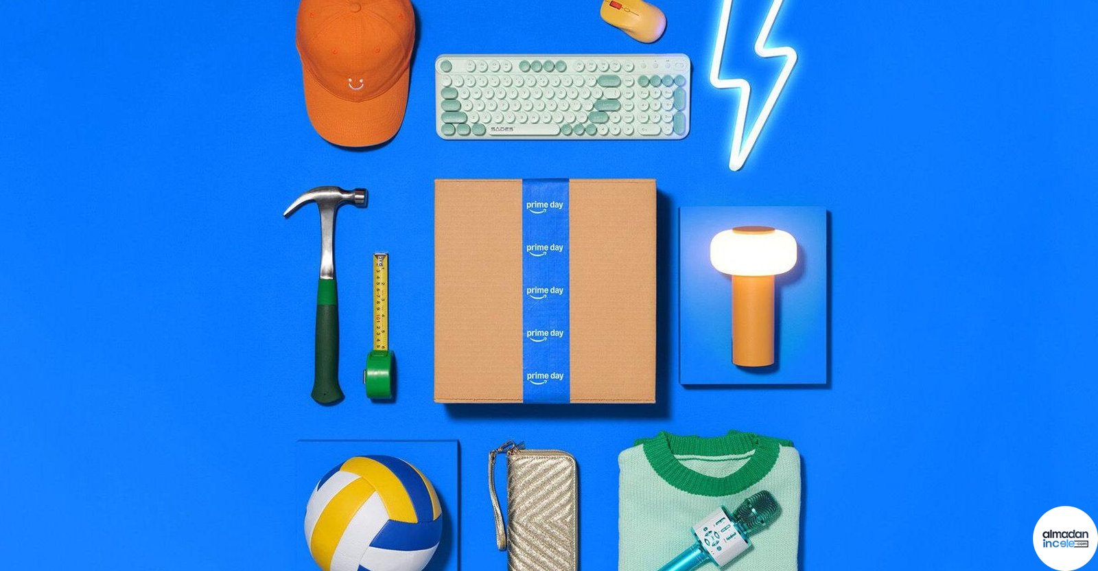 Prime Day 2026 kutusu ve teknoloji ürünleri