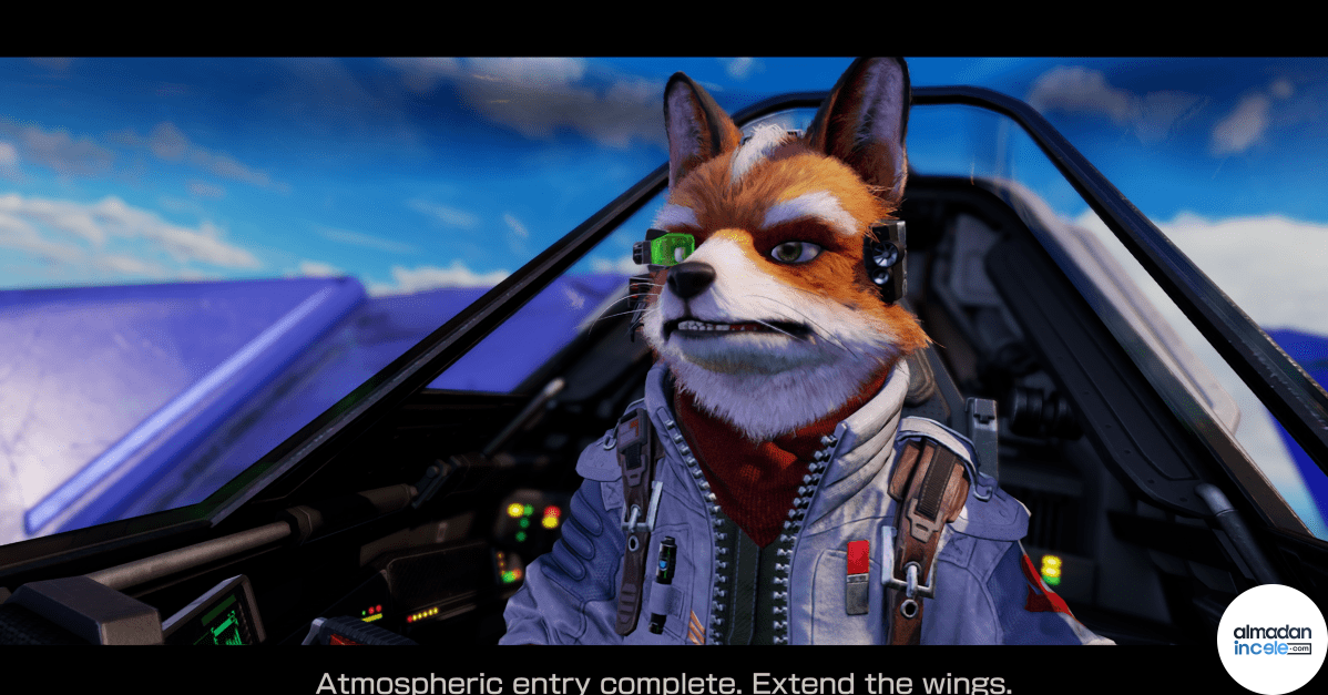 Nintendo Switch 2 Star Fox oyun ekran görüntüsü