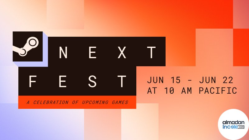 Steam Next Fest Haziran 2026 etkinlik görseli