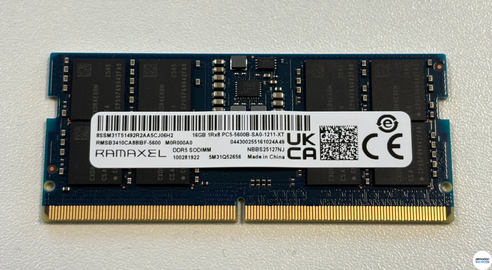 CXMT DDR5 SODIMM bellek modülü