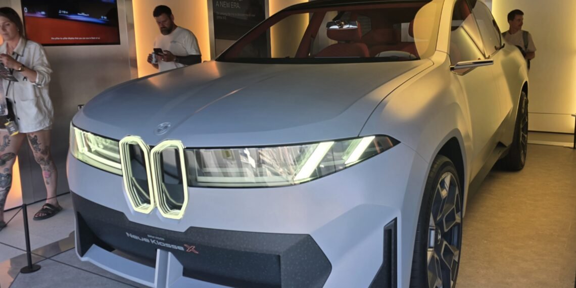 BMW Vision Neue Klasse X konsept elektrikli SUV