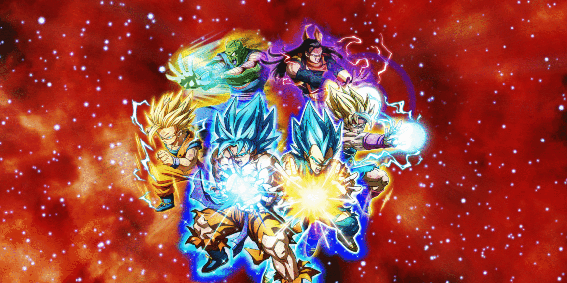Dragon Ball Sparking Zero Super Limit-Breaking Neo karakterleri çatışma sahnesinde