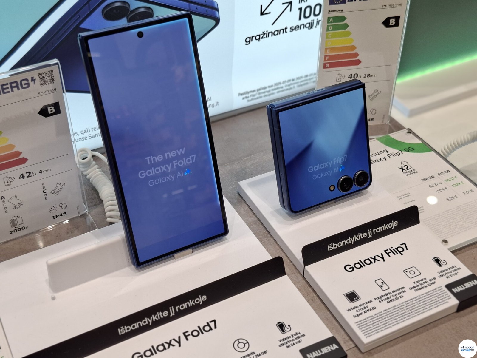 Samsung Galaxy Z Fold 7 ve Z Flip 7 telefonlar