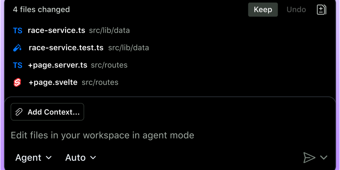 GitHub Copilot ile kod editöründe yapay zeka destekli geliştirme ekranı
