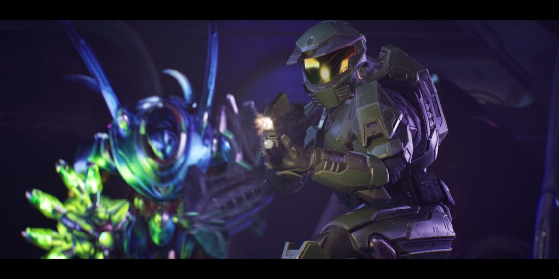 Halo Campaign Evolved oyunundan Master Chief ekran görüntüsü