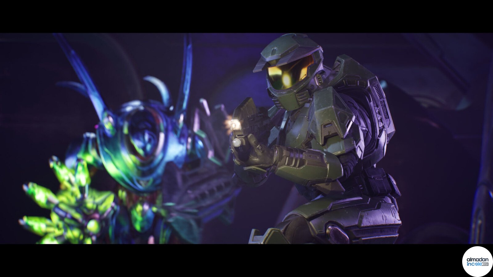 Halo Campaign Evolved oyunundan Master Chief ekran görüntüsü