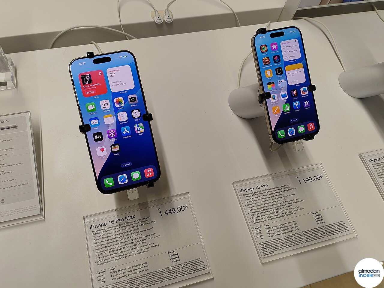 iPhone 16 Pro serisi telefonlar