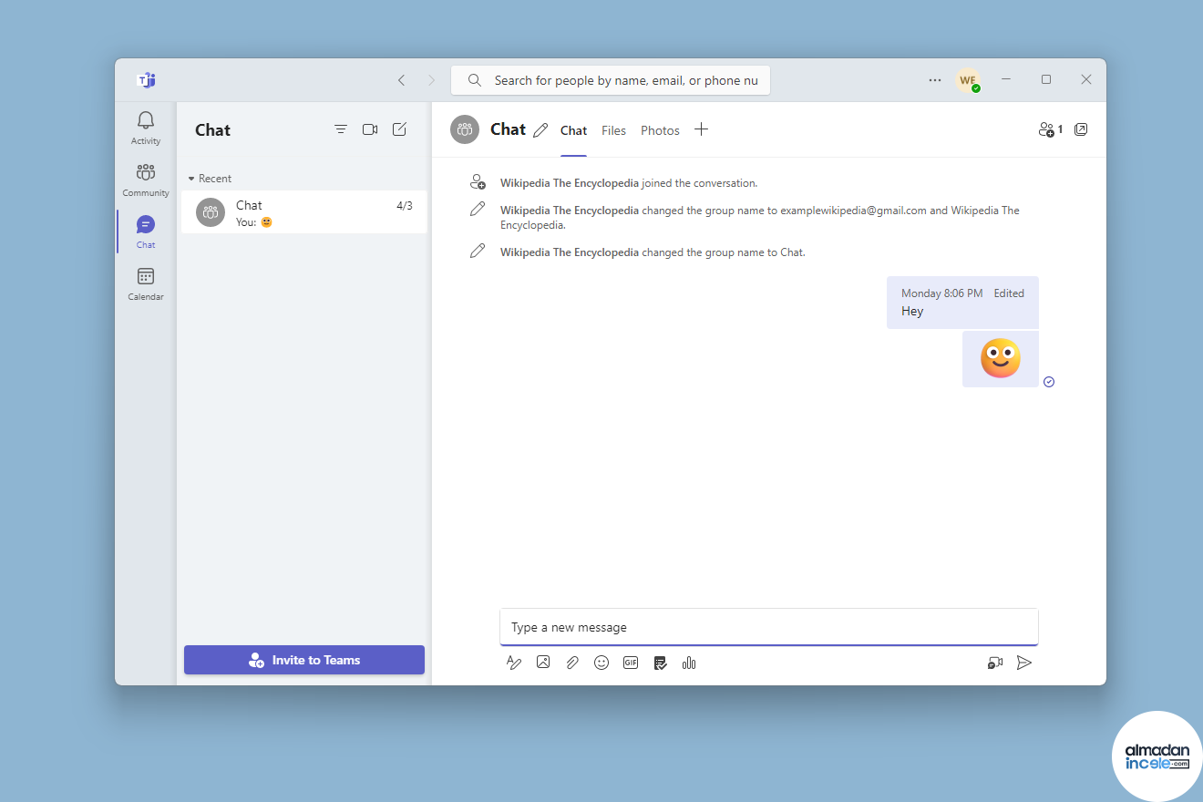 Microsoft Teams arayüzü ve yapay zeka toplantı araçları