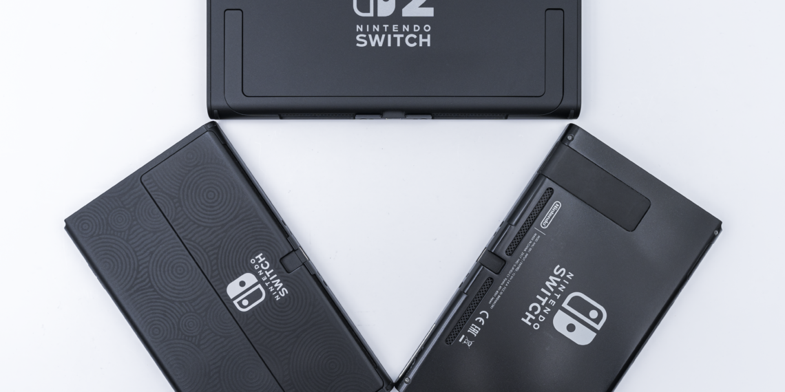 Nintendo Switch 2 ve önceki Switch modelleri karşılaştırmalı görünüm