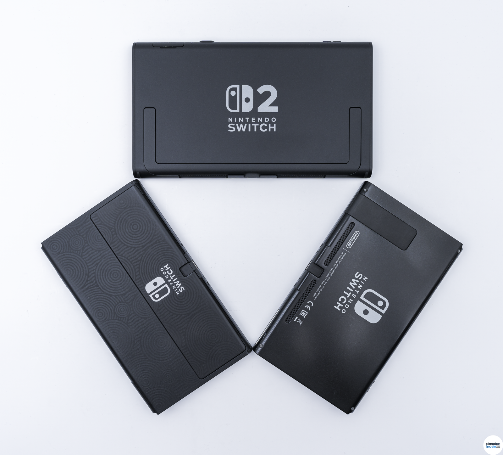 Nintendo Switch 2 ve önceki Switch modelleri karşılaştırmalı görünüm