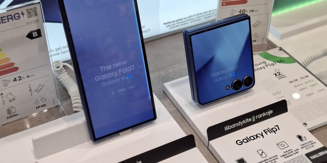 Samsung Galaxy Z Fold 7 ve Z Flip 7 katlanabilir telefonlar