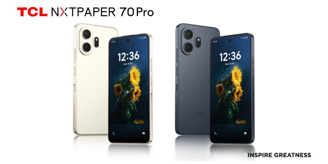 TCL NXTPAPER 70 Pro akıllı telefon