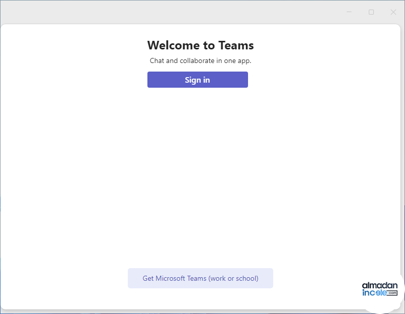 Windows 11 üzerinde Microsoft Teams ekran görüntüsü
