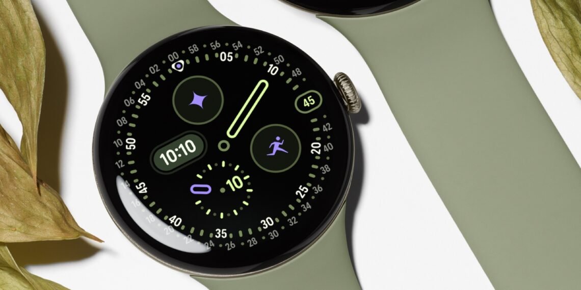 Farklı kayış ve kadranlarla Google Pixel Watch 5 akıllı saatler