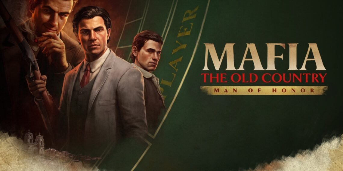 Mafia The Old Country Man of Honor genişlemesinin Sicilya karakterlerini gösteren resmi kapak görseli