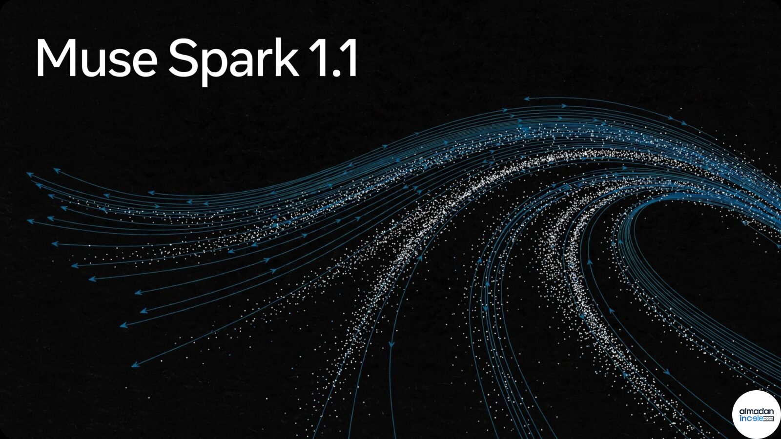 Meta Muse Spark 1.1 modelini temsil eden resmi akış görseli