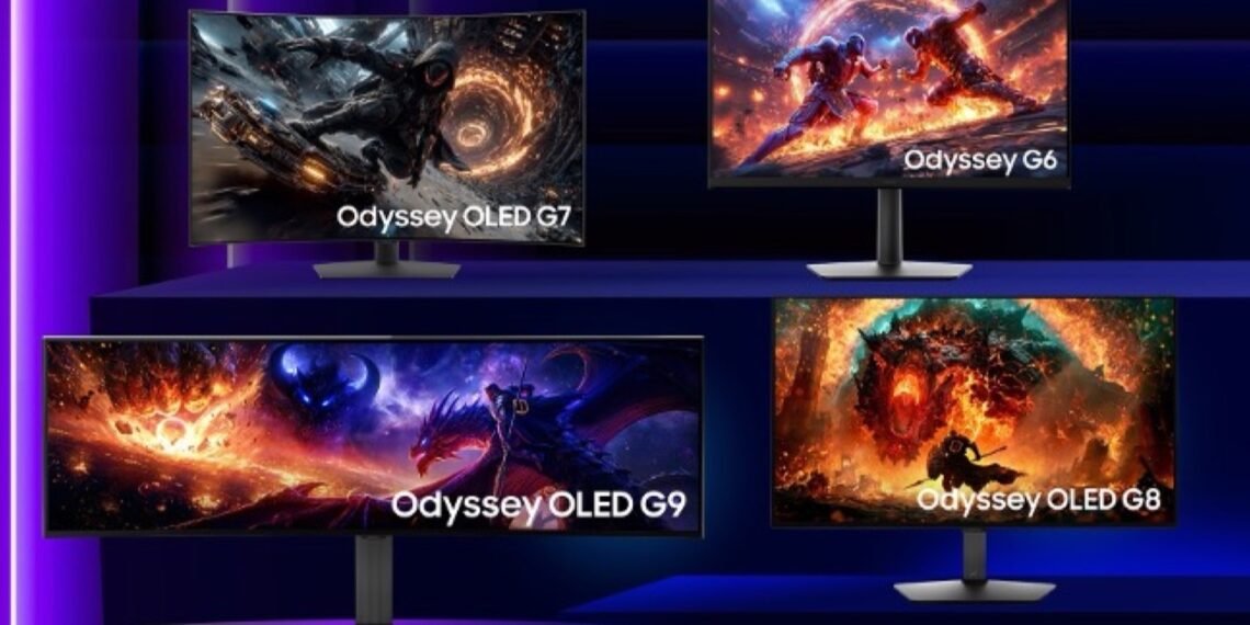Samsung Odyssey OLED G9, OLED G8, OLED G7 ve G6 oyuncu monitörleri