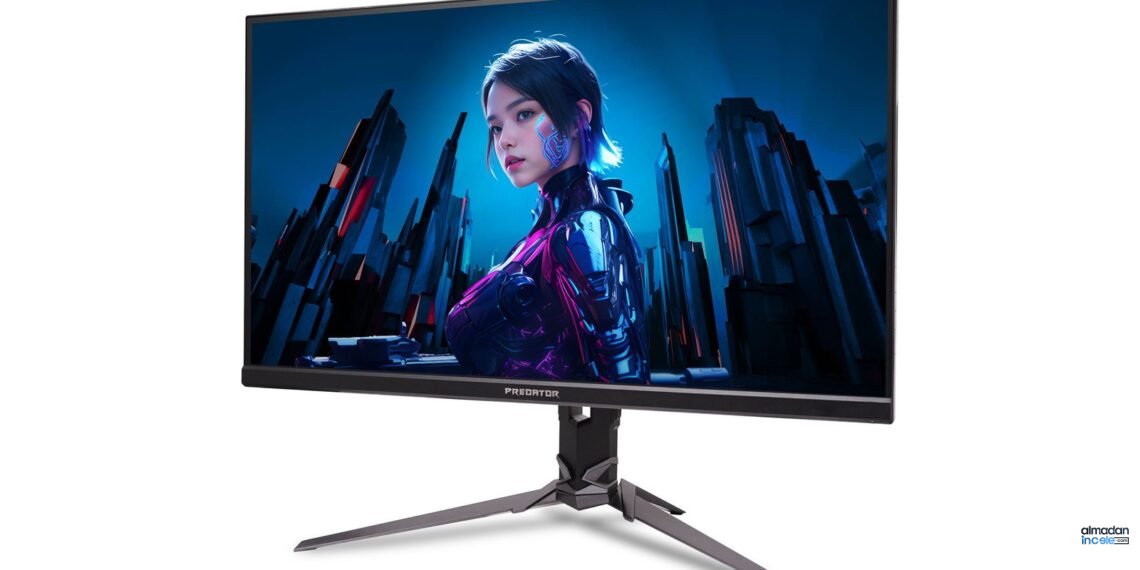 Acer Predator XB253Q U1 oyuncu monitörünün resmi ürün fotoğrafı