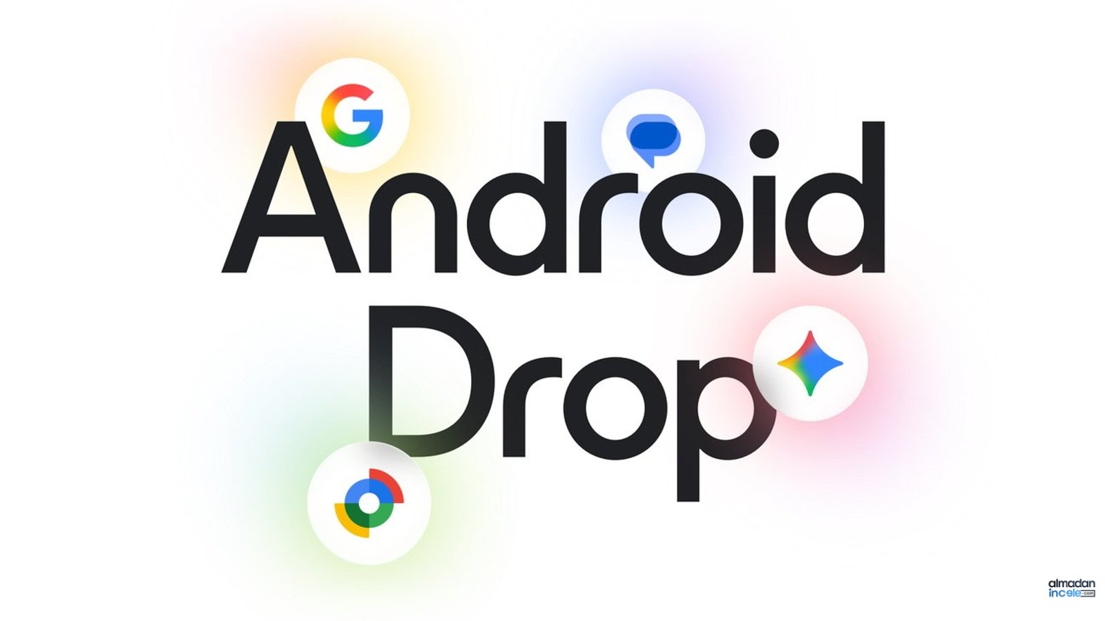 Android Motion Assist hareket baloncuklarını anlatan resmi Android güncelleme görseli