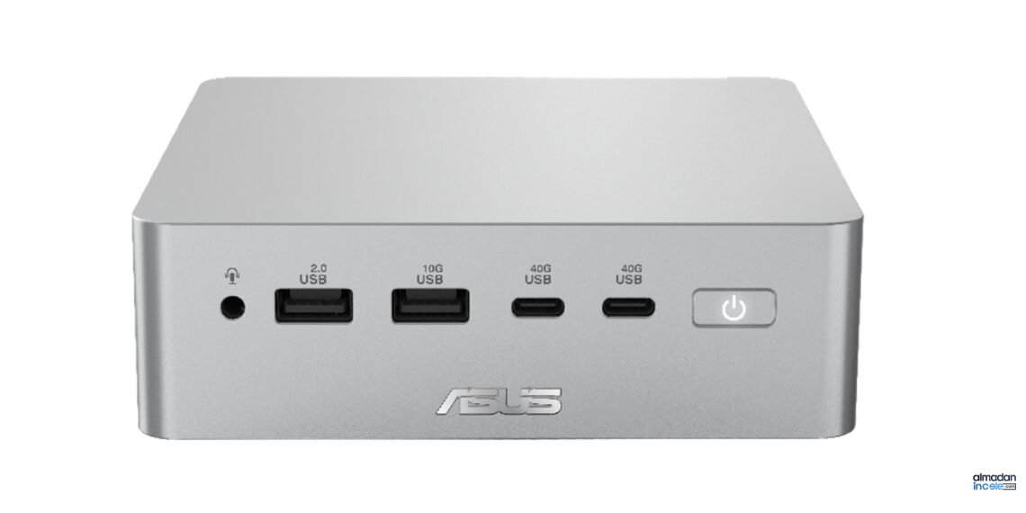 ASUS Ascent QN10 mini PC resmi ürün görseli