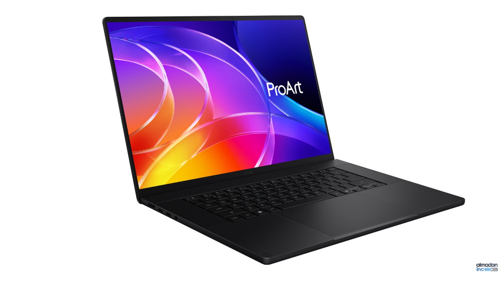Ekranı açık siyah ASUS ProArt P16 H7607 dizüstü bilgisayar