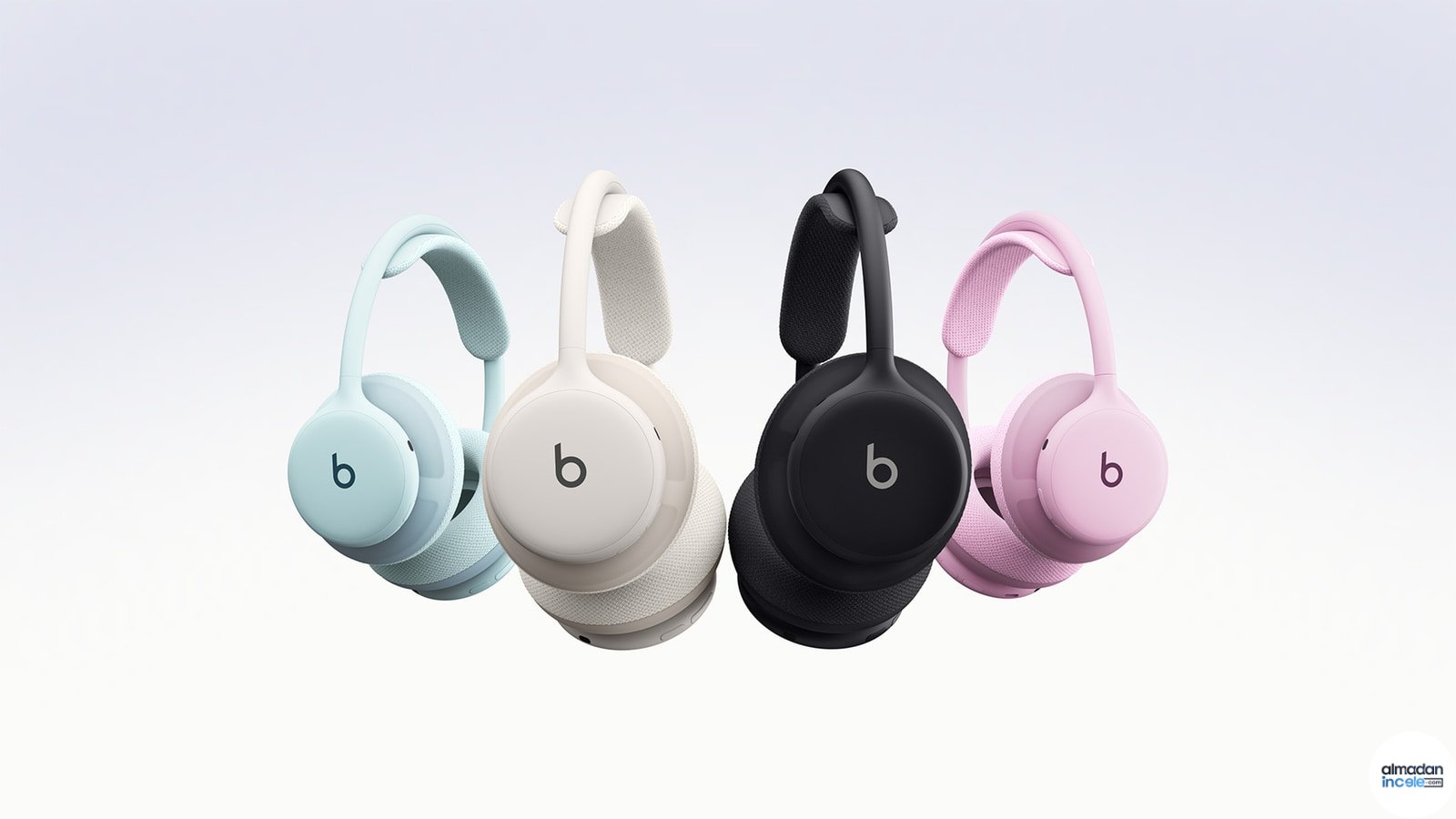 Beats 360 kulaklıkların farklı renk ve yastıklarla resmi ürün fotoğrafı