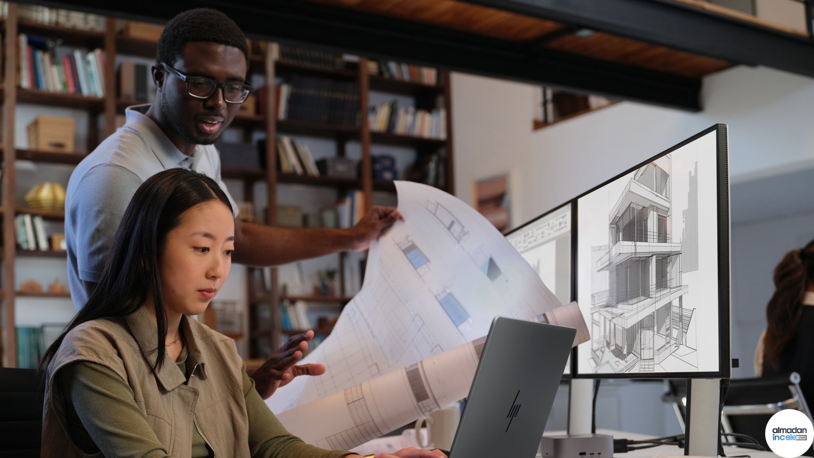 HP ZBook Ultra G3a 16 dizüstü iş istasyonu resmi kullanım fotoğrafı