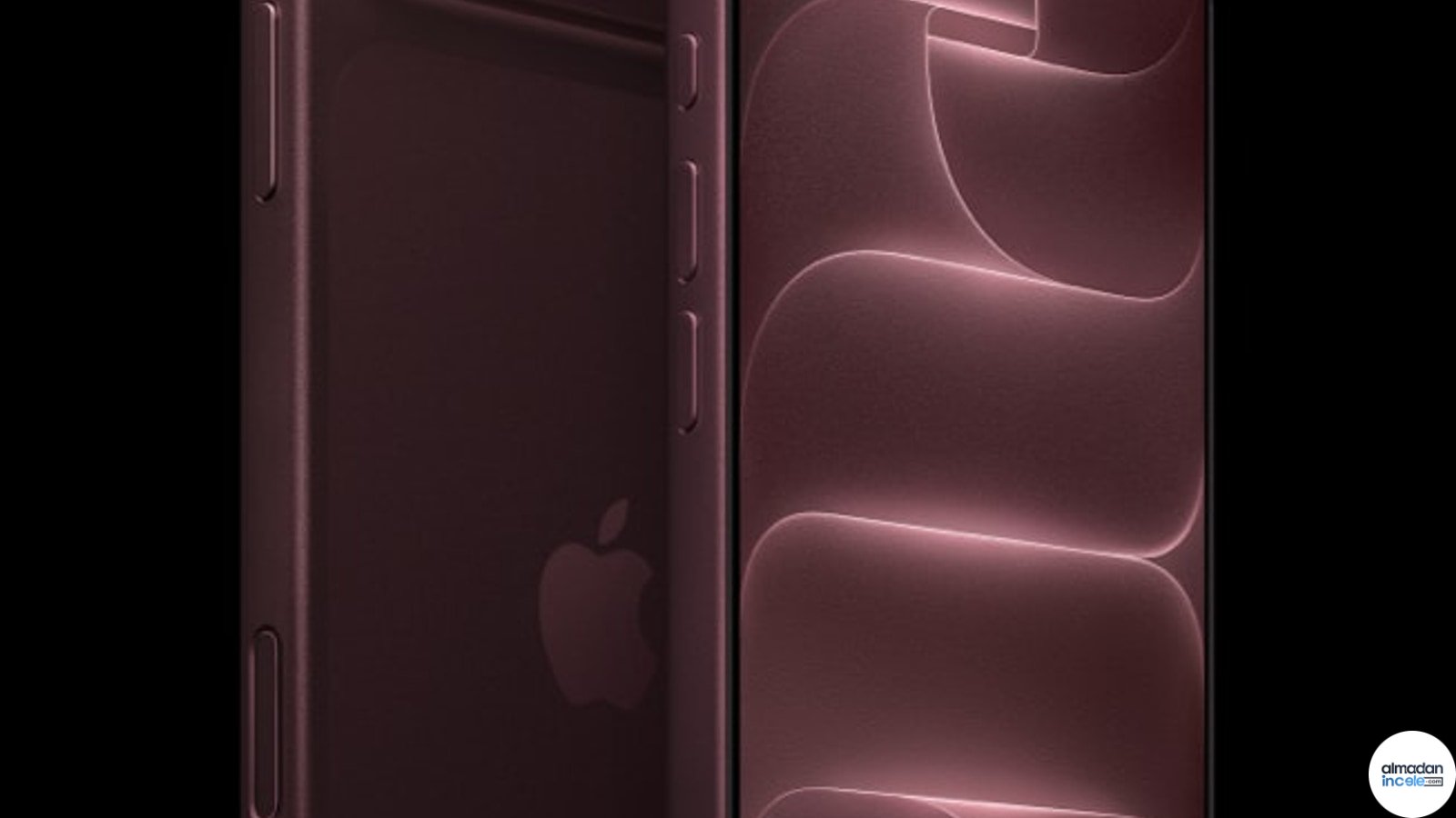Bordo renkli Apple iPhone 18 Pro ve Pro Max telefonları