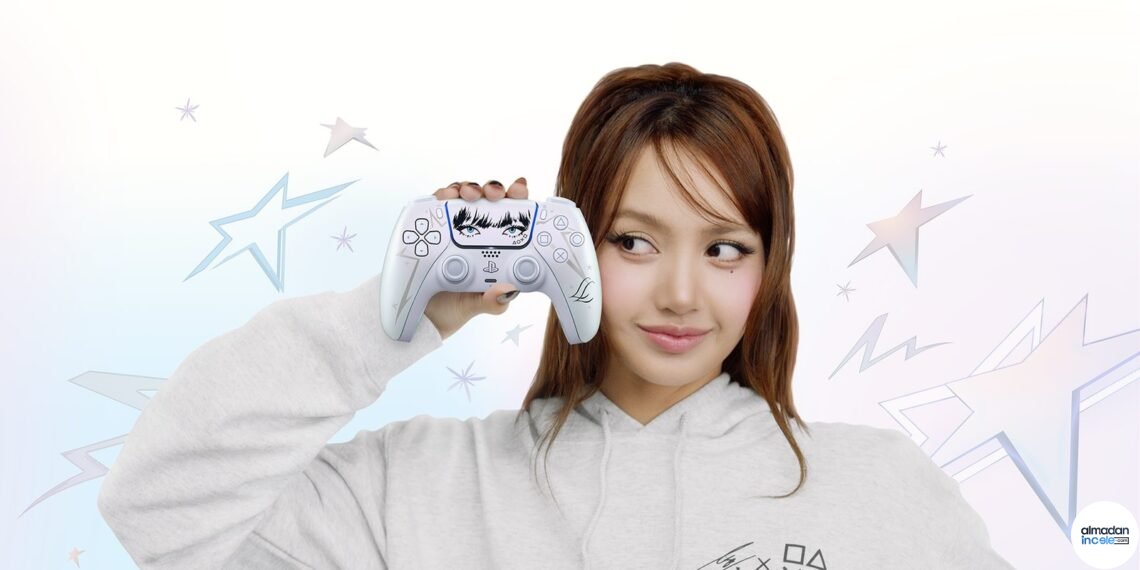 Lisa Limited Edition DualSense kablosuz kontrolcünün resmi ürün fotoğrafı