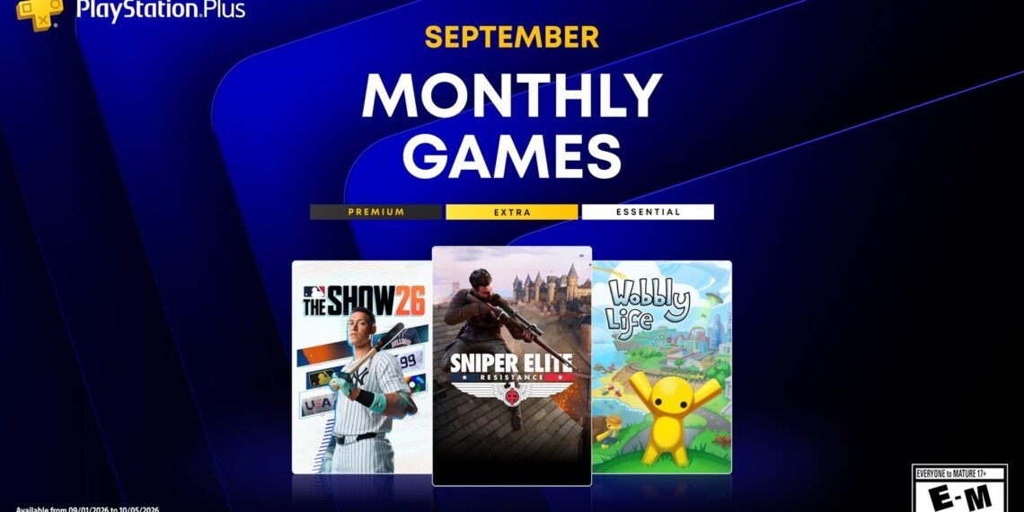 PlayStation Plus Eylül 2026 oyunlarının resmi kapak kolajı