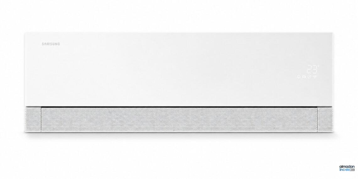 Samsung WindFree Pro klimanın resmi kaynak görselinden hazırlanmış yatay ürün görünümü