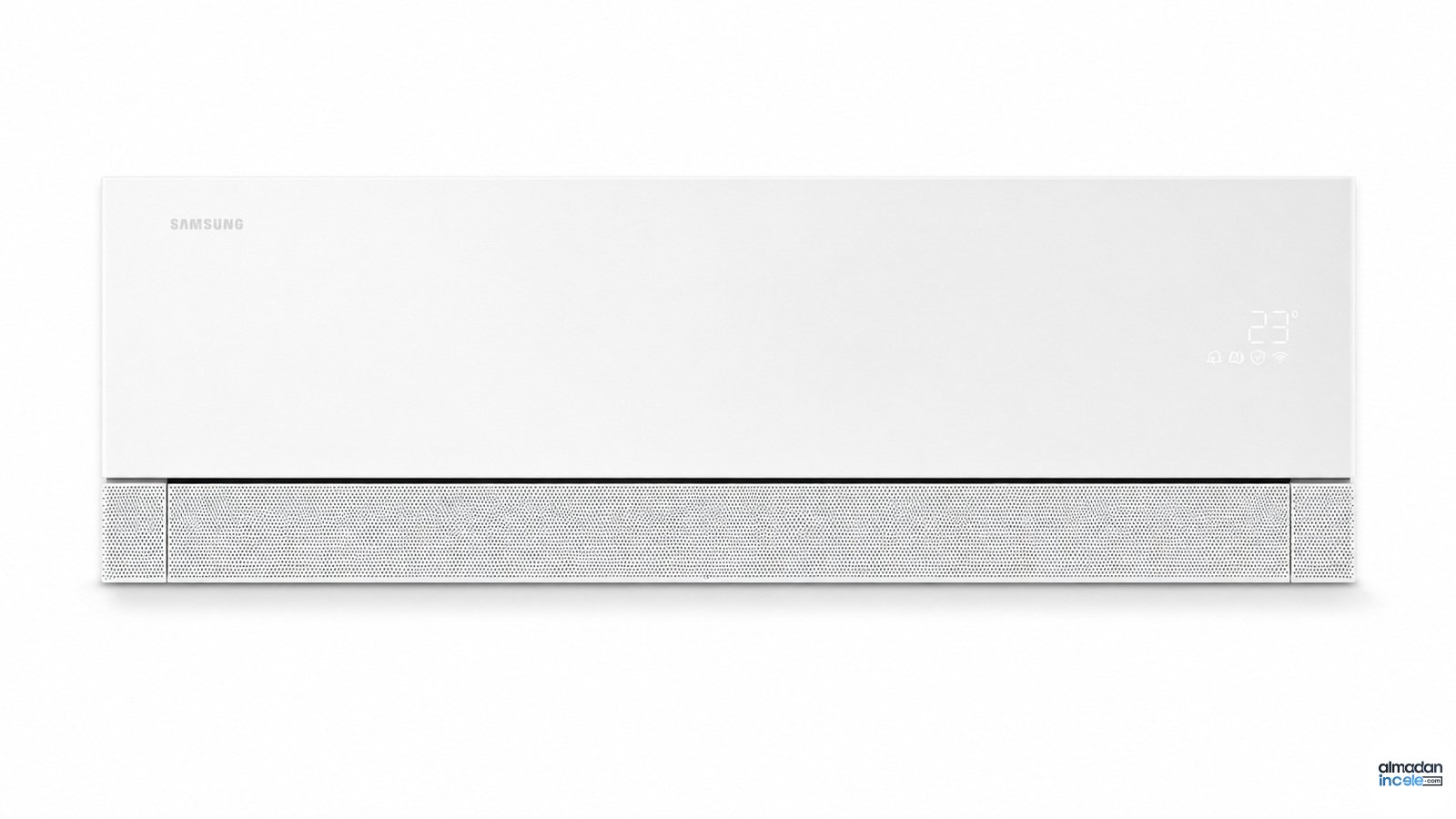 Samsung WindFree Pro klimanın resmi kaynak görselinden hazırlanmış yatay ürün görünümü