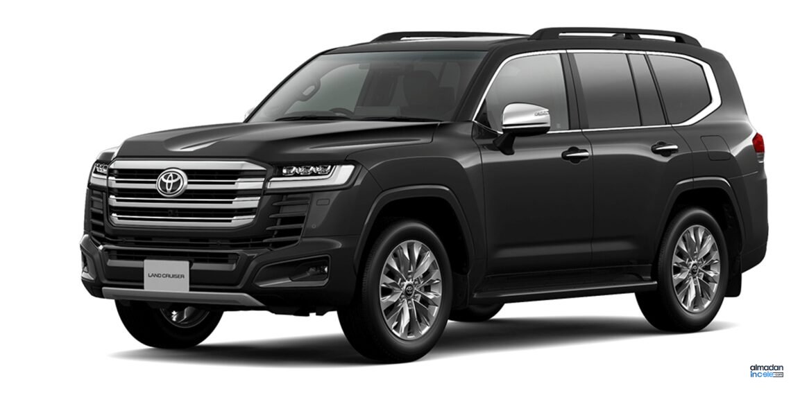 Toyota Land Cruiser 300 Hybrid ZX resmi dış görünümü