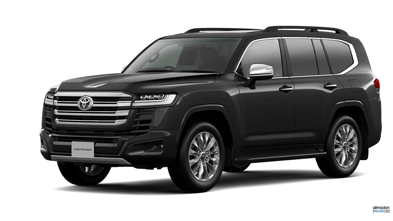 Toyota Land Cruiser 300 Hybrid ZX resmi dış görünümü