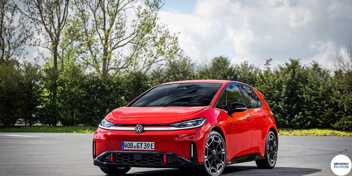 Volkswagen ID.3 GTI elektrikli otomobilin resmi basın fotoğrafı