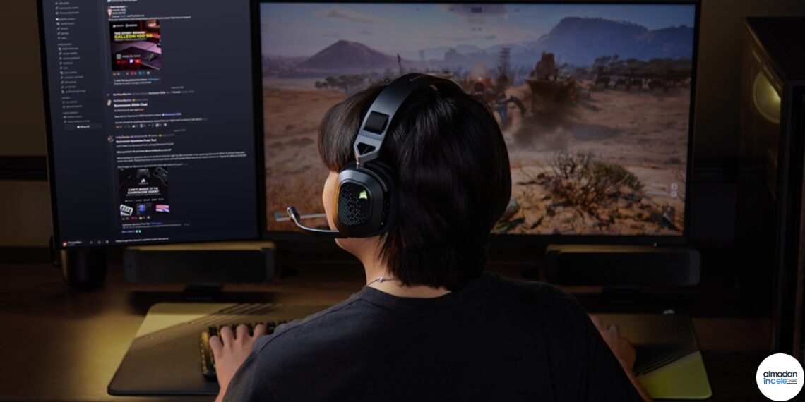 CORSAIR HS80 v2 MAX kablosuz oyuncu kulaklığı ve yüzer baş bandı