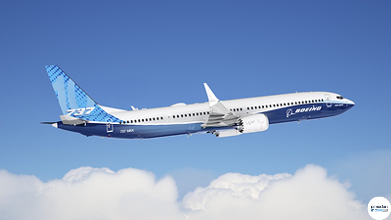 Boeing 737-10 tek koridorlu yolcu uçağı test uçuşunda