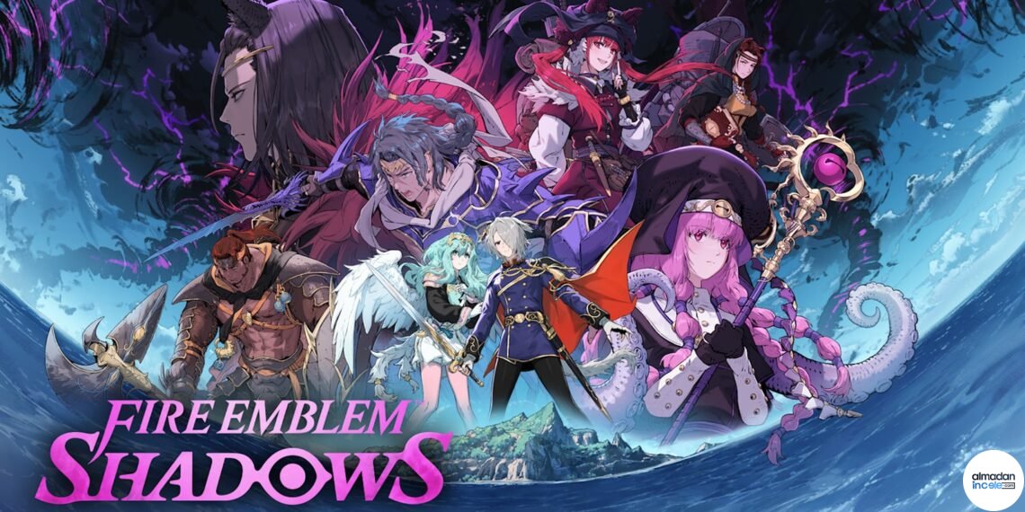 Fire Emblem Shadows Book IV için Nintendo tarafından yayımlanan karakter ve hikâye görseli