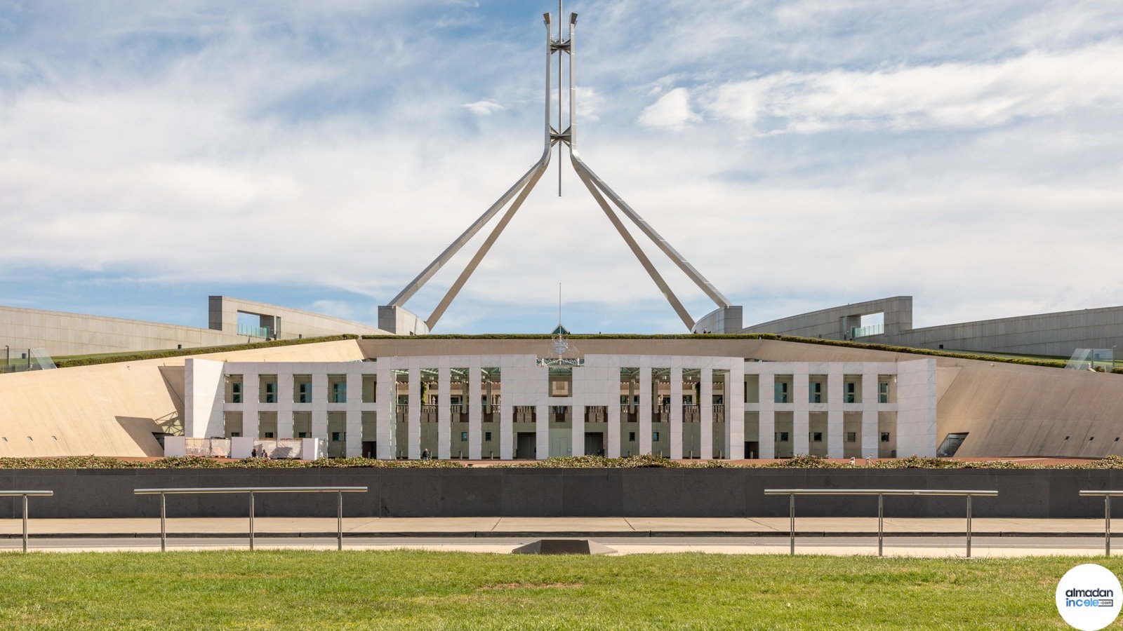 Canberra’daki Avustralya Parlamento Binası