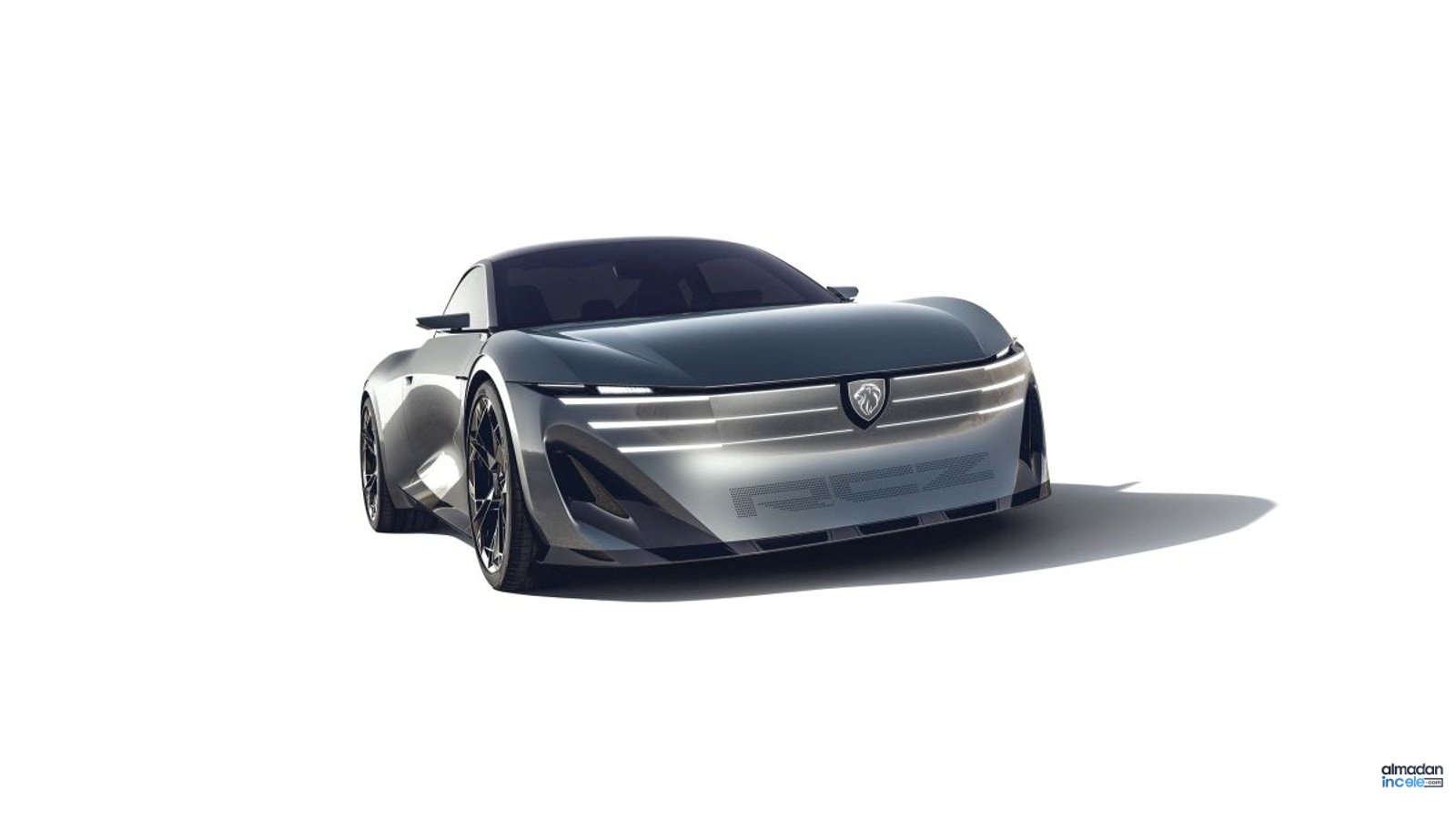 Peugeot RCZ Vision elektrikli konsept otomobilinin gerçek basın fotoğrafı