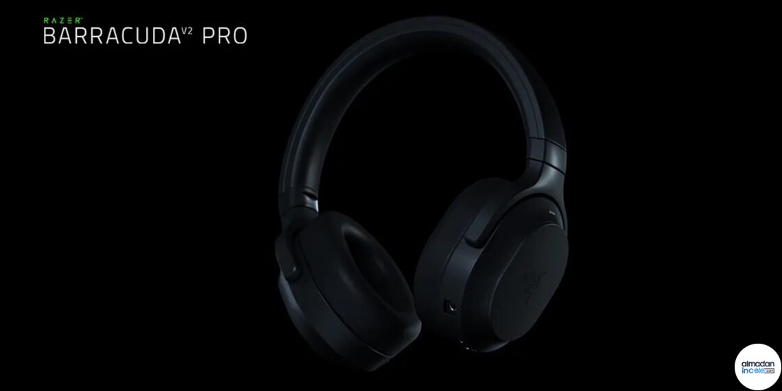 Razer Barracuda V2 Pro kablosuz oyuncu kulaklığının ürün görünümü